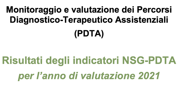 Monitoraggio e valutazione dei Percorsi Diagnostico-Terapeutico Assistenziali