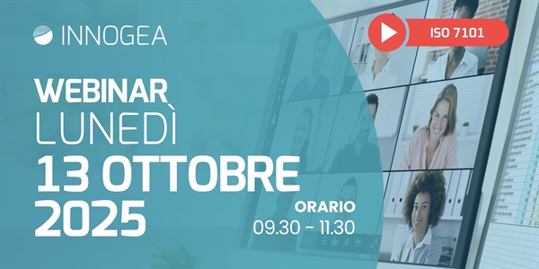 Innogea: Webinar “Dalla ISO 9001 alla ISO 7101: l’evoluzione dei sistemi qualità nelle organizzazioni sanitarie. Cosa cambia?” - 13/10/2025