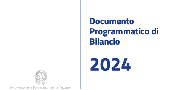 Pubblicato il Documento programmatico di bilancio 2024